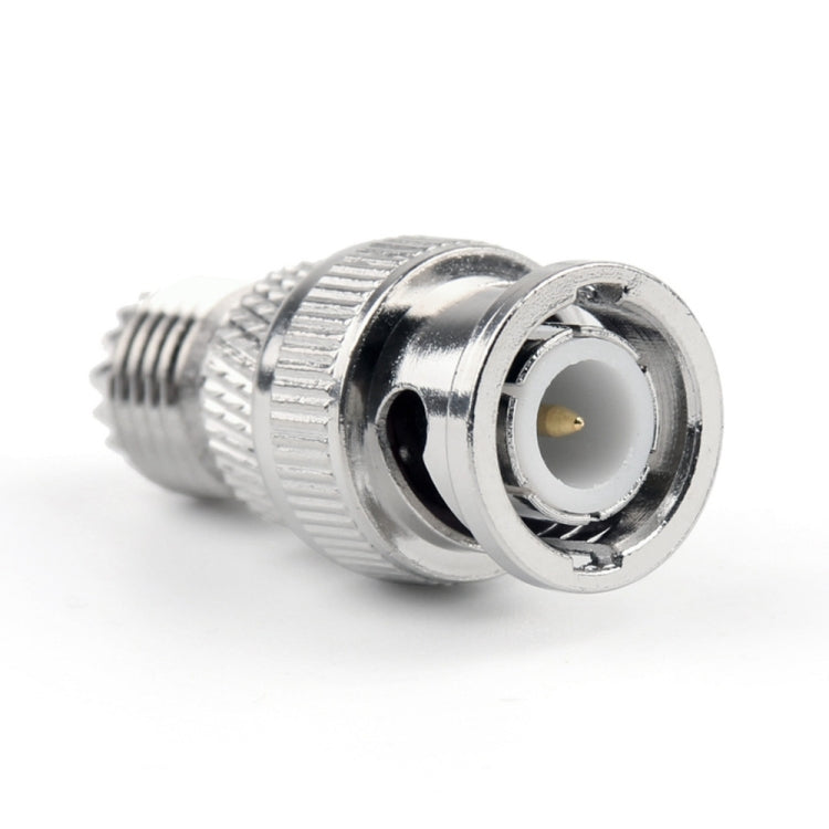 BNC Male + Mini UHF Female Connector RF Coaxial Adapter, Male + Mini UHF BNC Male + Mini UHF Female Connector RF Coaxial Adapter, Male + Mini UHF